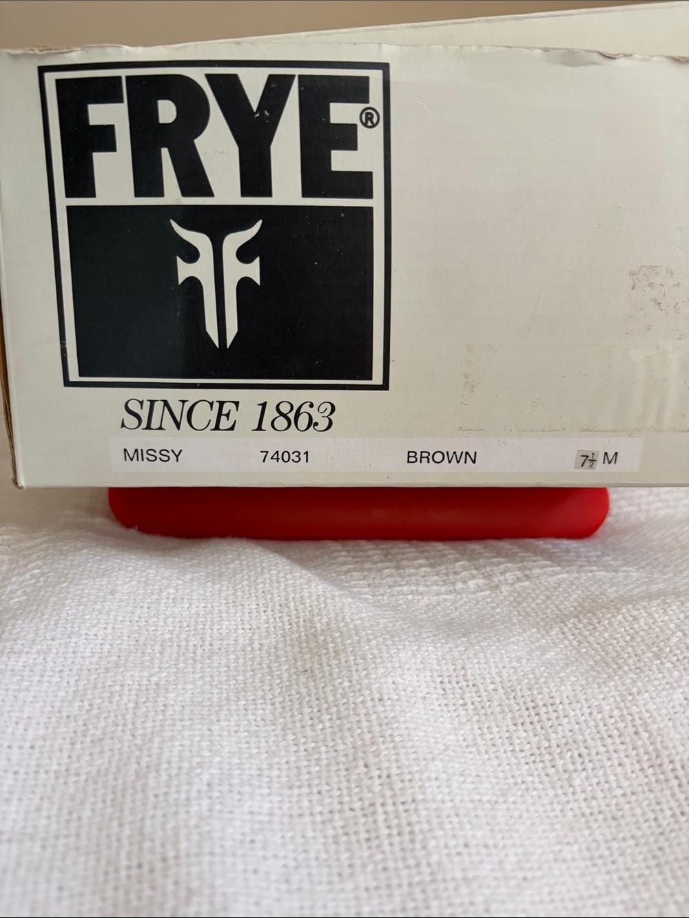 Frye Missy Loafers, Brown Size 7.5 NWB - Picture 6 of 6
